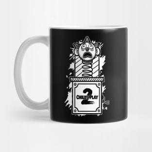 Jack in the box Childs play 2 black version Mug